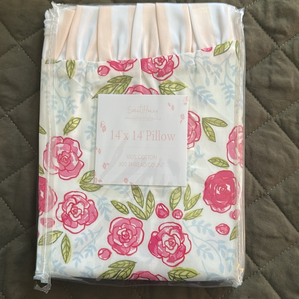Sweet Honey Floral Twin Sheet Set with Pillowcase - Picture 4 of 5